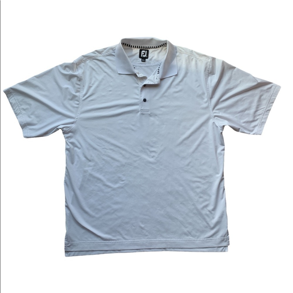 FootJoy white golf polo